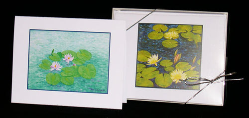 Box of Water Lily Note Cards
